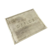 Engraved Brass Plaques - Professional Office Signs